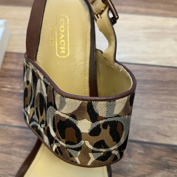 Coach wedge heels, good condition - Picture 3 of 3